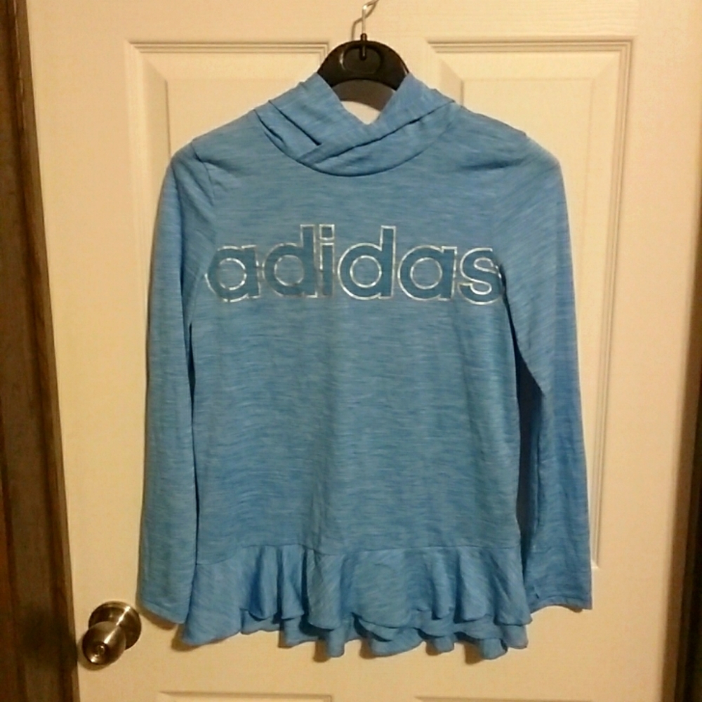 Hooded Long Sleeve Adidas Shirt